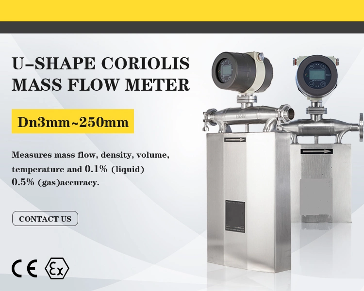 Macsensor Professional Manufacturer High Quality Liquid Portable Propane Gas Coriolis Mass Flow Meter