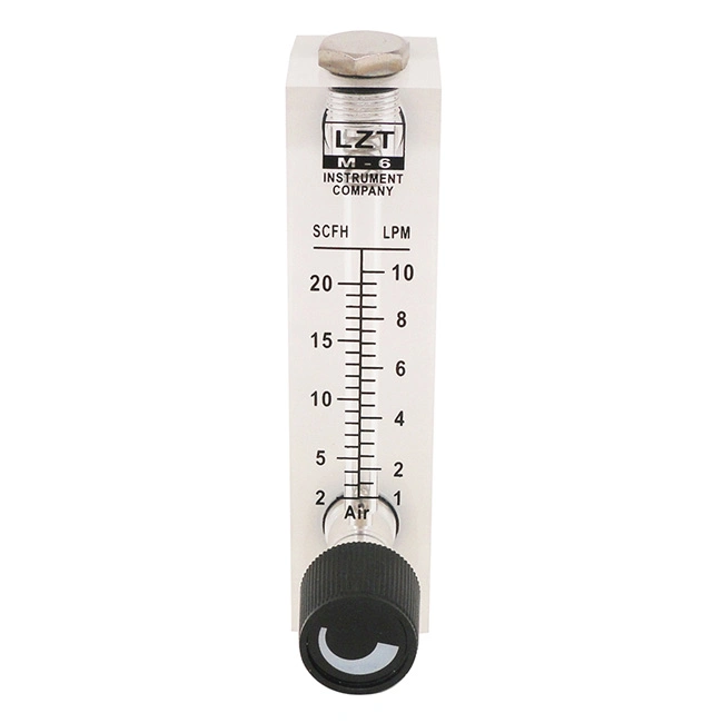 Cheap and Durable panel Type Acrylic Glass Rotameter