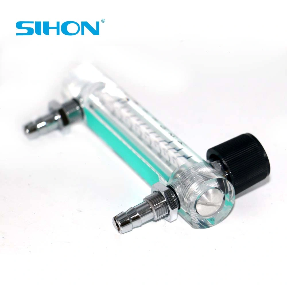 1 to 14L/Min Acrylic Flow Meter for Oxygen Used in Gas