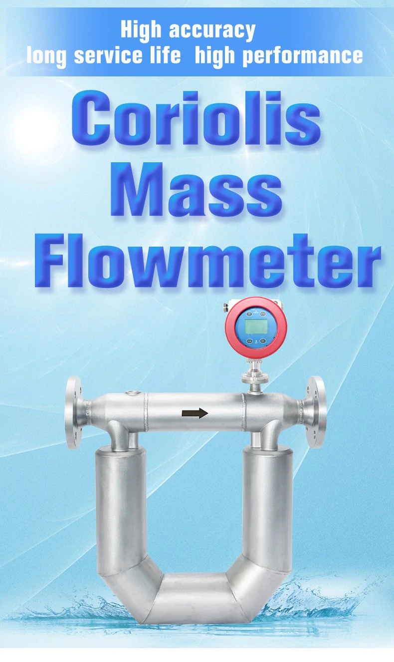 Alarm Output Ammonia Gas Factory Price Coriolis Mass Flow Meter