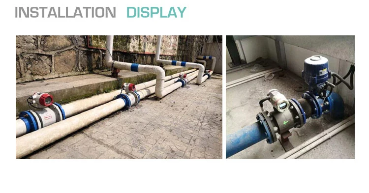 Hot Sale DN100 2 Inch Plastic Water Pipeline Magnetic Insertion Electromagnetic Flow Meter