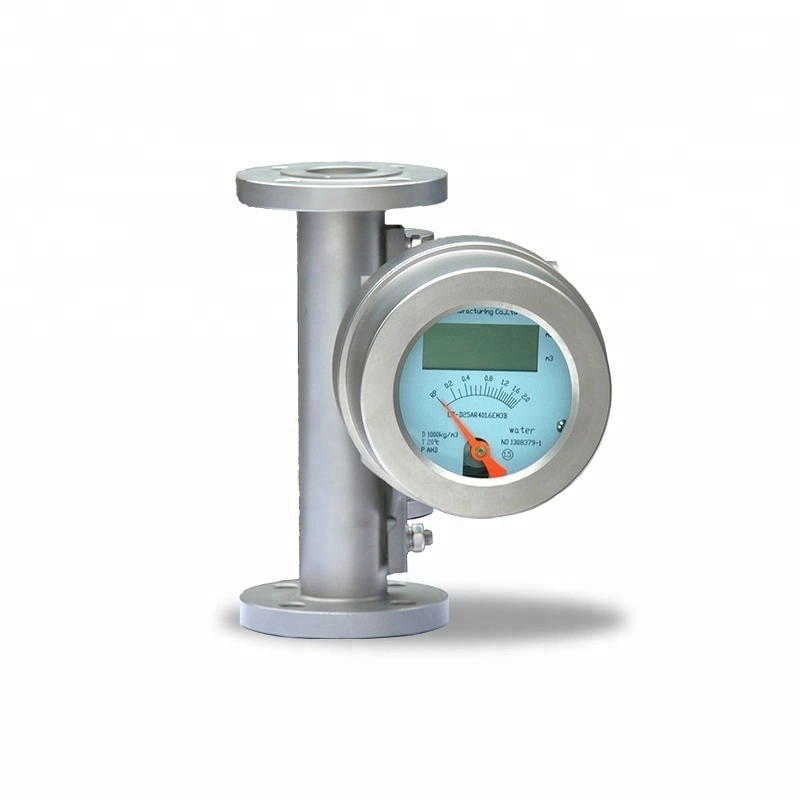 Corrosion Proof Anti Corrosive Metal Tube Digital Oil Flow Meter Glass Rotameter