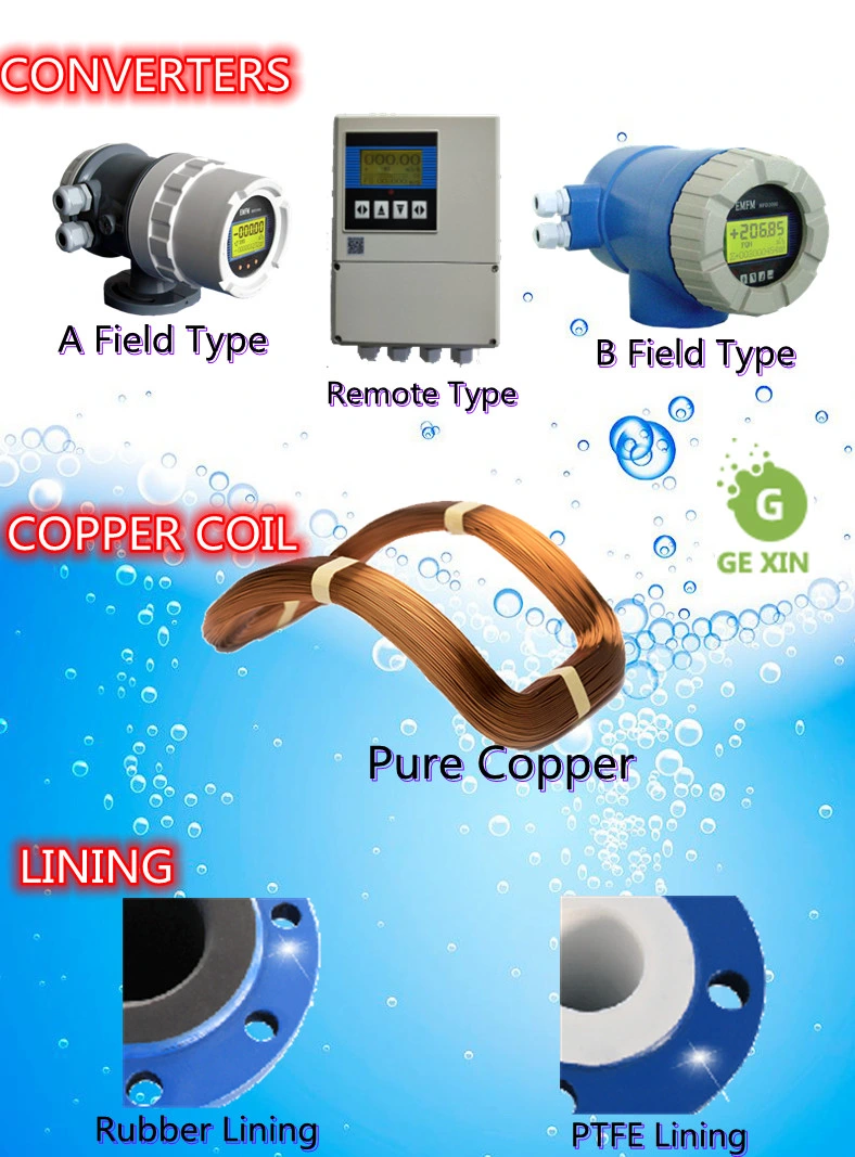 Paper Pulp Flowmeter of Liquid for Electro Magnetic Flow Meter