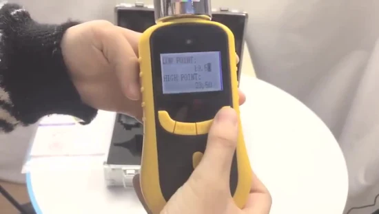 10 Seconds Fast Response Sulfur Dioxide So2 Gas Leak Detector Sniffer Alarm Sniffer Leakage Meter Sniffer