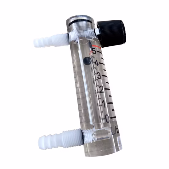 Ksop5-10 Acrylic Accuracy Low Cost Oxigen Liquid Flow Meter for 5L Oxygen Concentrator