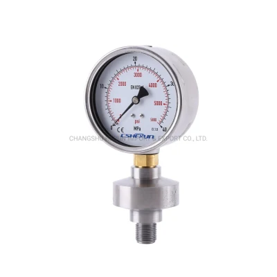 High Quality All Stainless Steel Diaphragm Seal Pressure Gauge