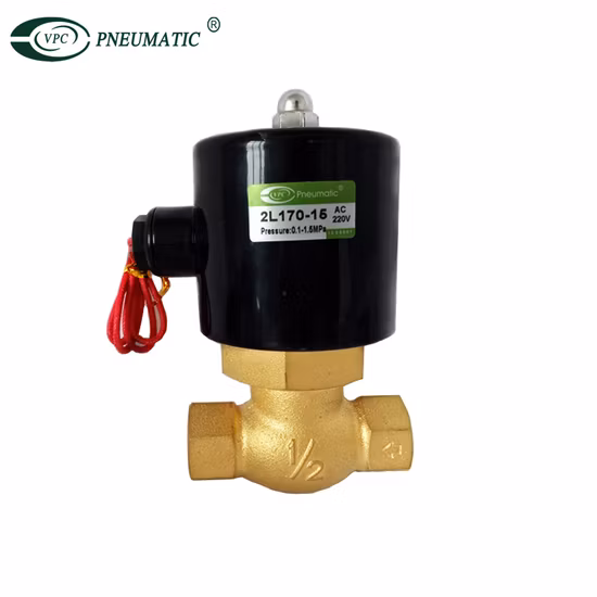 2L170-15 Airtac Steam Valve High Pressure Electric Solenoid Valve