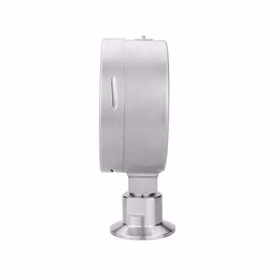 Stainless Steel Diaphragm Seal Pressure Gauge with Flange Clamp