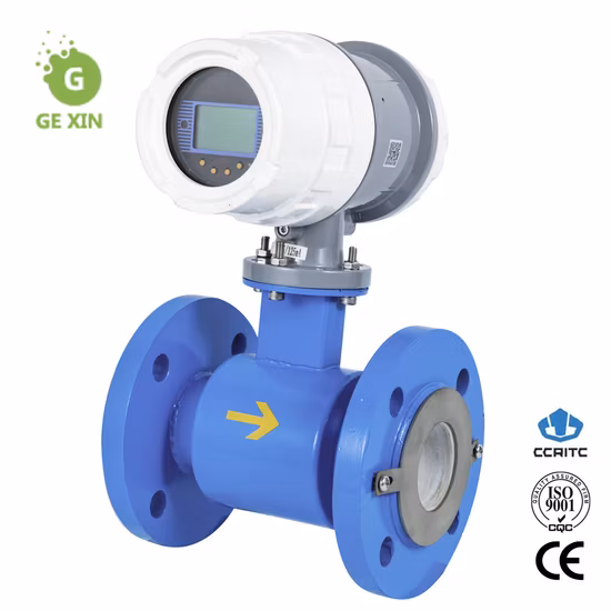 OEM Food Grade Rubber Liner Electro Magnetic Flow Meter